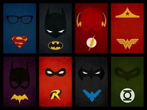 DC Character Logo - Heroes #Logos #Fan #Art. | Art That's Worth A Look-See