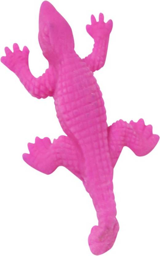 Crocodile with Pink Logo - DCS Crocodile Growing Magic Pets(Pink)(Expend 600% of Size) Bath Toy ...