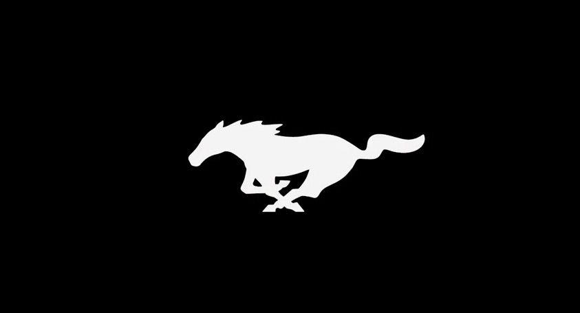 Black and White Mustang Logo - Mustang horse Logos
