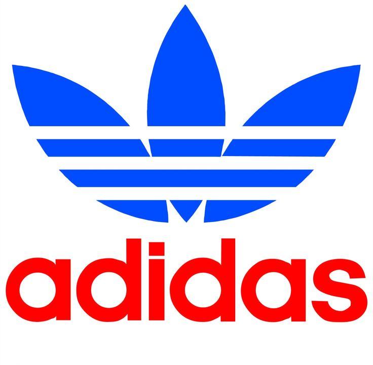 Blue and Red Adidas Logo - Adidas flag Logos