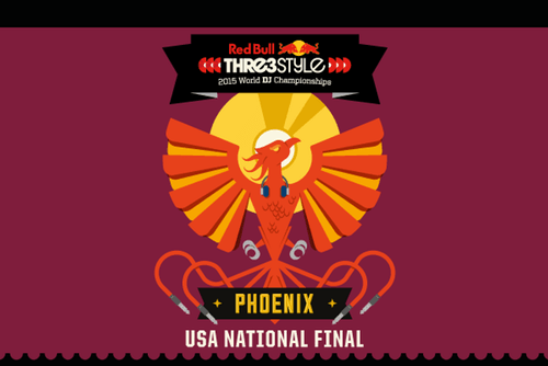 Phoenix Mixed with Red Bull Logo - Red Bull Thre3style USA National FINALS w/ Z-Trip – Tickets – The ...