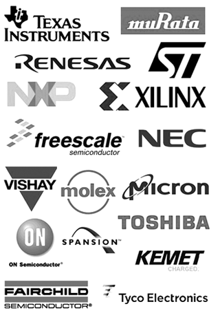 Electronics Manufacturers Logo - Vector Electronics: Line Card