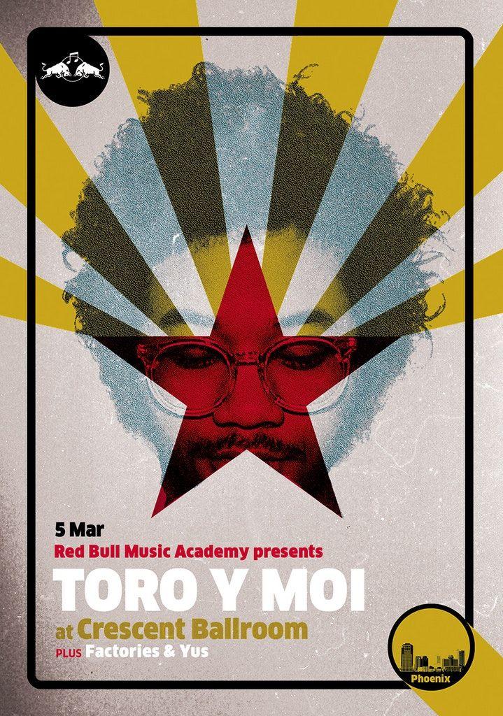 Phoenix Mixed with Red Bull Logo - Red Bull Music Academy presents TORO Y MOI