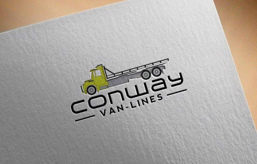 Conway F Logo - Entry #46 by SaritaV for Design a Logo for Conway Van Lines | Freelancer