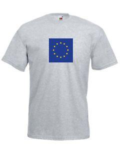 Looking Square Blue Yellow Stars Logo - Remainers (Remoaners) Brexit EU T Shirt EU Yellow Stars On Blue