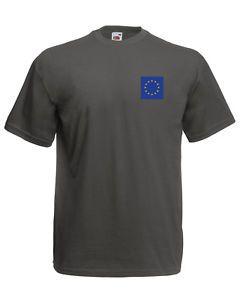 Looking Square Blue Yellow Stars Logo - Remainers (Remoaners) Brexit EU T-Shirt Yellow Stars on Blue Square ...