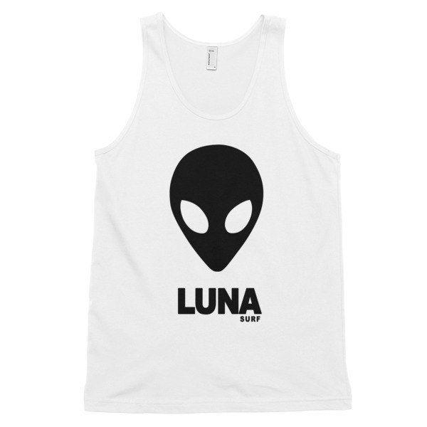 Alien Head Logo - Luna Alien Head Logo Classic tank top (unisex) - Lunasurf
