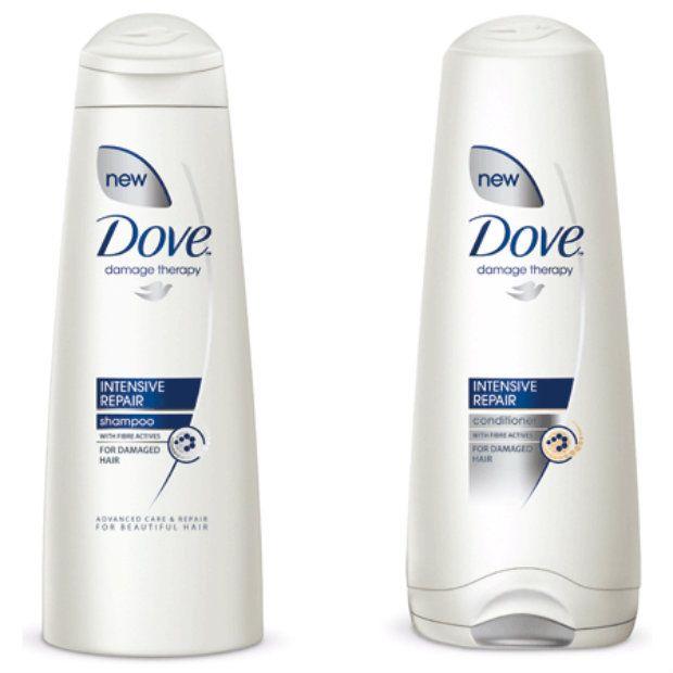Dove Shampoo Logo - product review: dove hair therapy damage solutions | Un-ruly