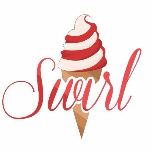Swirl Ice Cream Logo - Swirl Ice Cream Bar