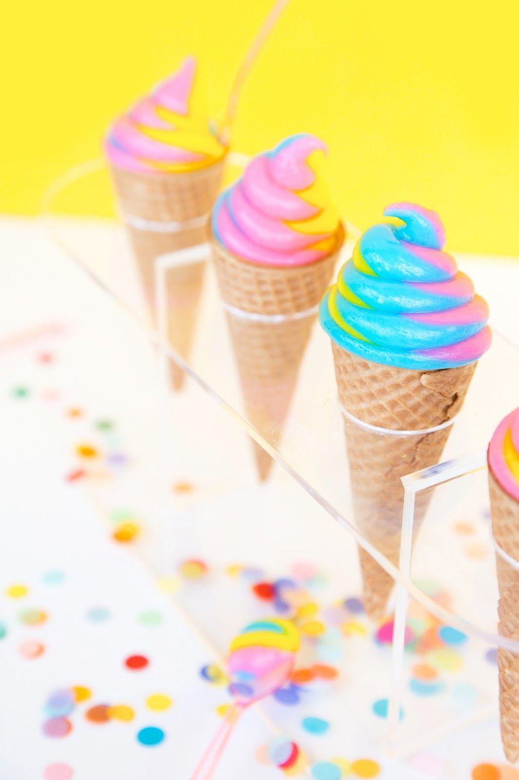 Swirl Ice Cream Logo - How To Make Rainbow Swirl Ice Cream