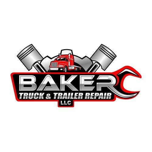 Vehicle Repair Logo - Design a tough and rugged logo for Baker Truck & Trailer Repair ...