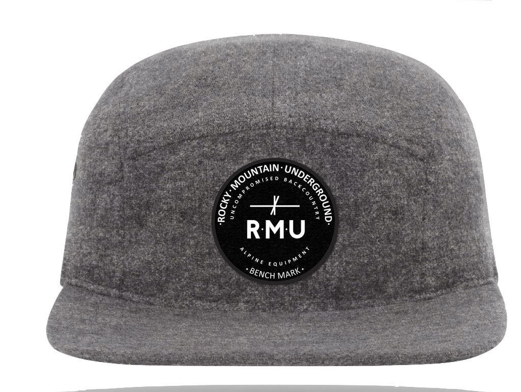 M U Mountain Logo - 5 Five Panel RMU Logo Hat