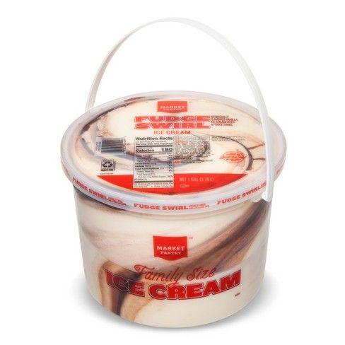 Swirl Ice Cream Logo - Fudge Swirl Family Size Ice Cream Pantry™