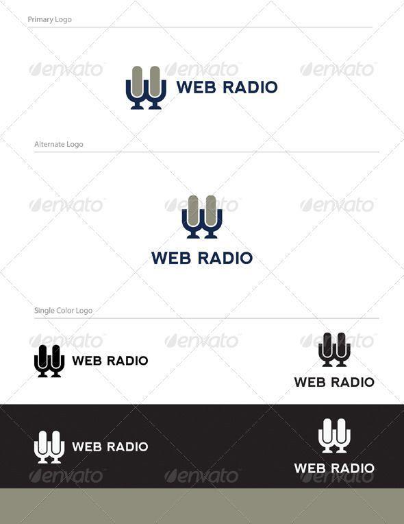 Radio U Logo - Web Radio Logo Design $29 | Best Logos | Pinterest | Logo design ...