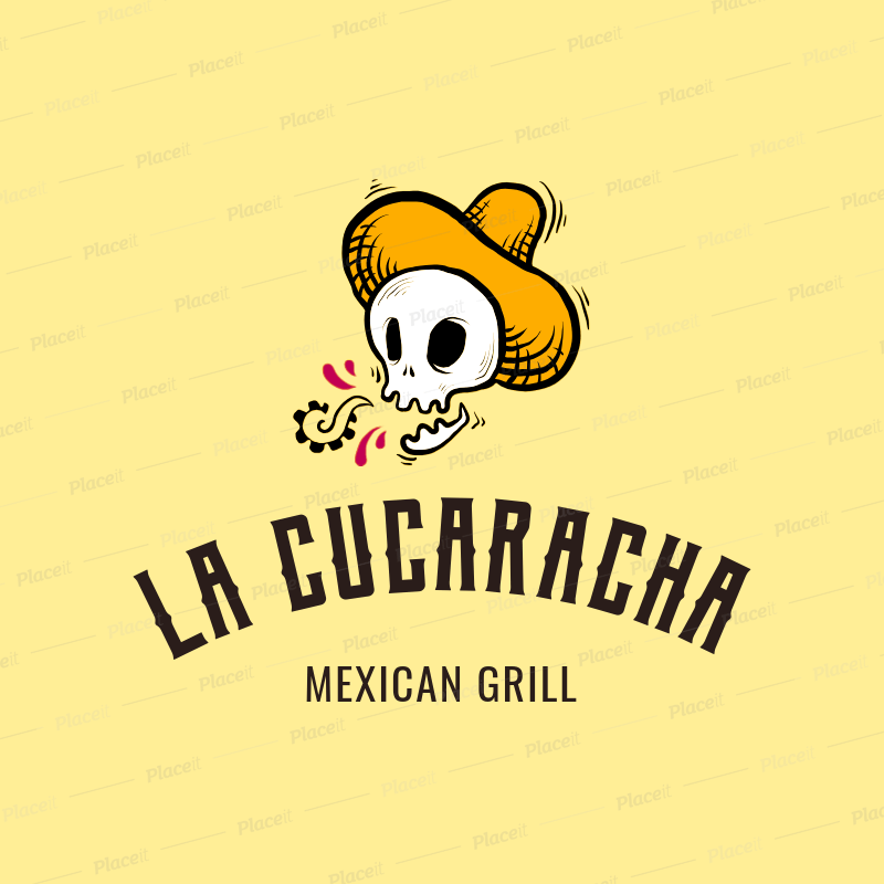 Mexican Restaurant Logo - Placeit Restaurant Logo Maker for Mexican Restaurants