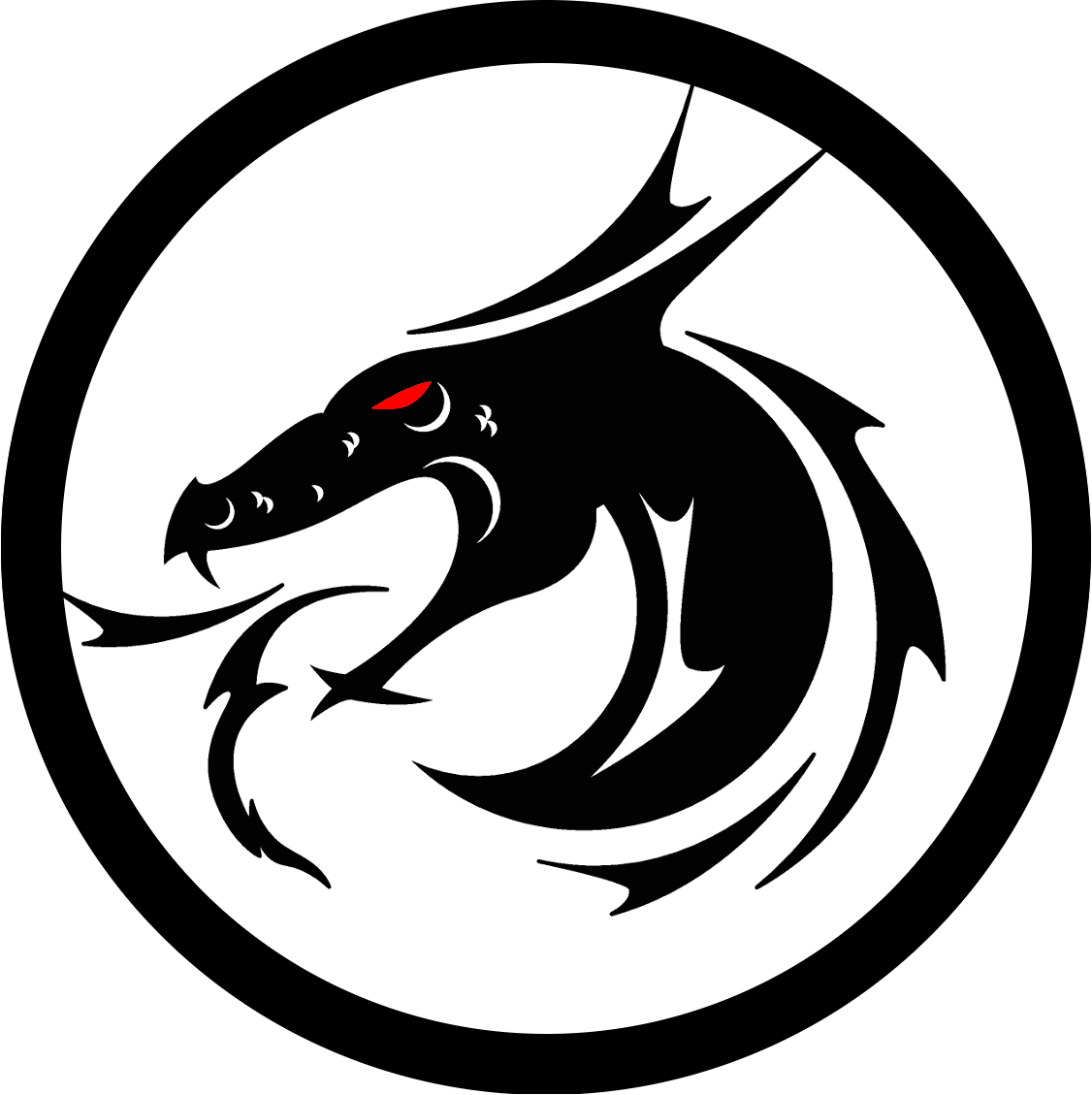 Black Dragon Logo - Pin by Tony Valente on cool stuff cool cars in 2019 | Nuevas, Perfiles