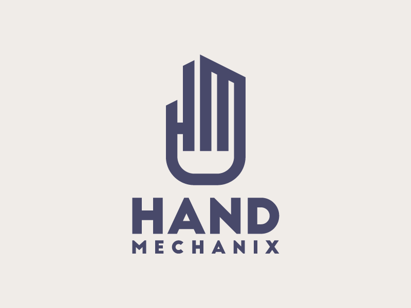 Mechanix Logo - Hand Mechanix Logo by Wovn Media | Dribbble | Dribbble