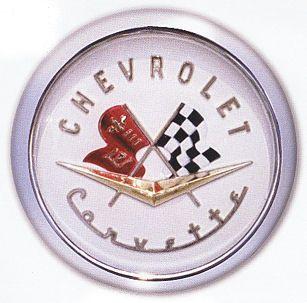 1960 Corvette Logo - Corvette Emblems by Central Illinois Corvettes