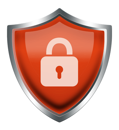 Security Red Shield Logo - Hosted Security as a Service | Mansfield, OH | ES Consulting