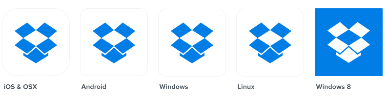 Dropbox.com Logo - Simplify your brand