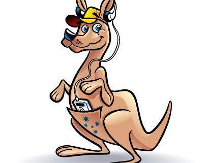 Kangaroo Mascot Logo - Kangaroo Mascot Design - The NetMen Corp