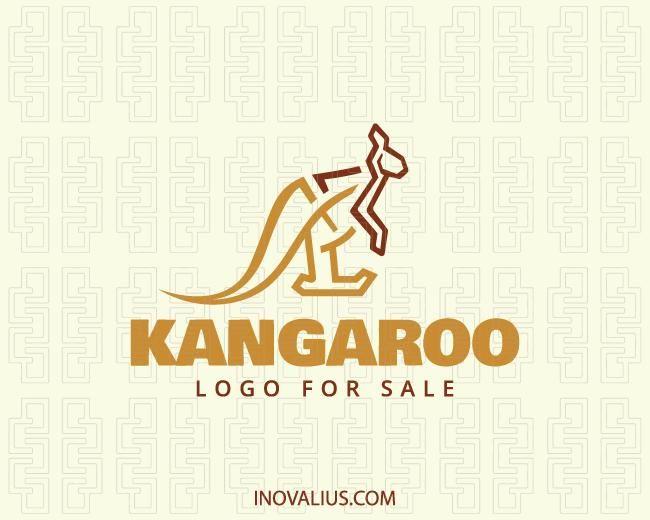 Kangaroo Mascot Logo - Kangaroo Logo Design For Sale | Inovalius