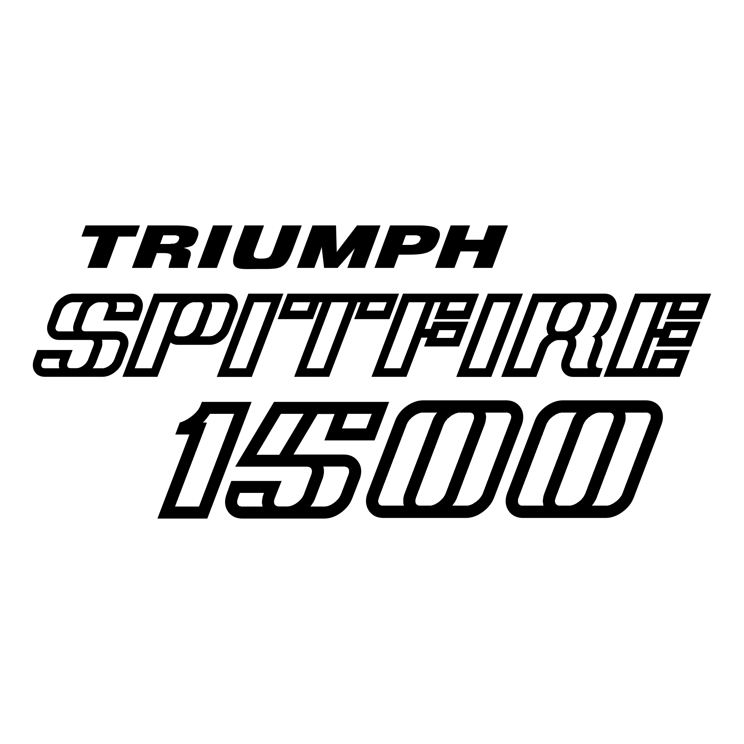 Triumph Spitfire Logo - Spitfire 1500 Logo PNG Transparent & SVG Vector - Freebie Supply