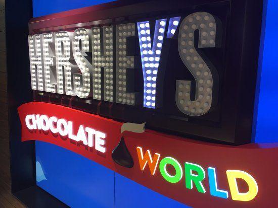 Inside in a Square Logo - Logo inside - Picture of Hershey's Chocolate World Times Square, New ...