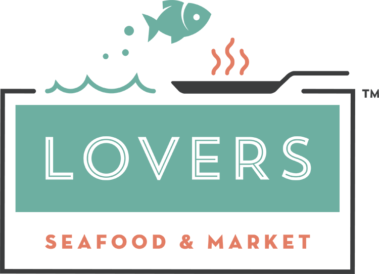 Seafood Market Logo - Lovers Seafood & Market