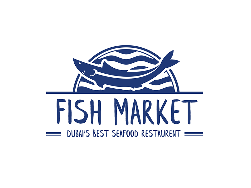 Seafood Market Logo - Fish Market Logo by Prateek Gupta | Dribbble | Dribbble