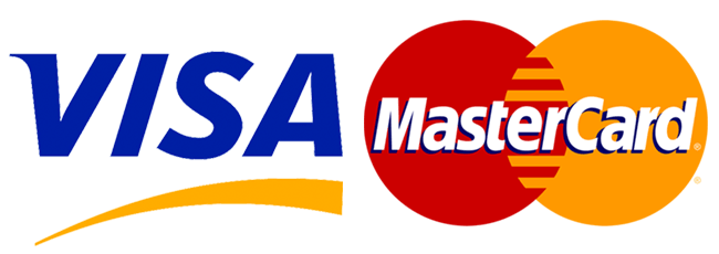 We Accept Visa MasterCard Logo - Payments