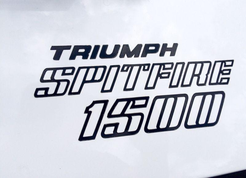 Triumph Spitfire Logo - Truimph Spitfire Speed OD Trans- Rust Free Restored Cruiser