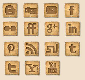 Rustic Facebook Logo