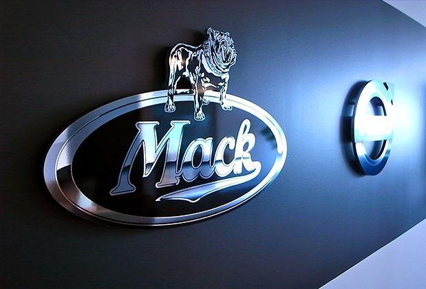 Volvo Mack Logo - Corporate office signs ,3d Wall signs VOLVO signs and Mack Signs ...