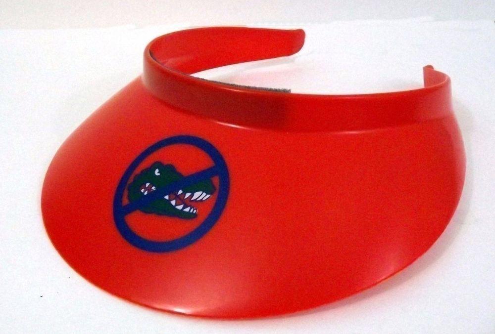 Red Gator Logo - Anti FL Gator Orange Plastic Visor $6 shipped. Welcome to
