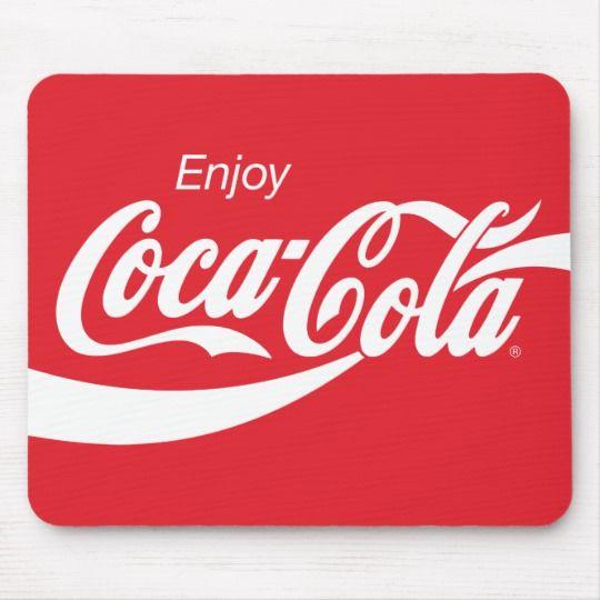 Modern Coca-Cola Logo - Classic Coca Cola Logo Mouse Pad