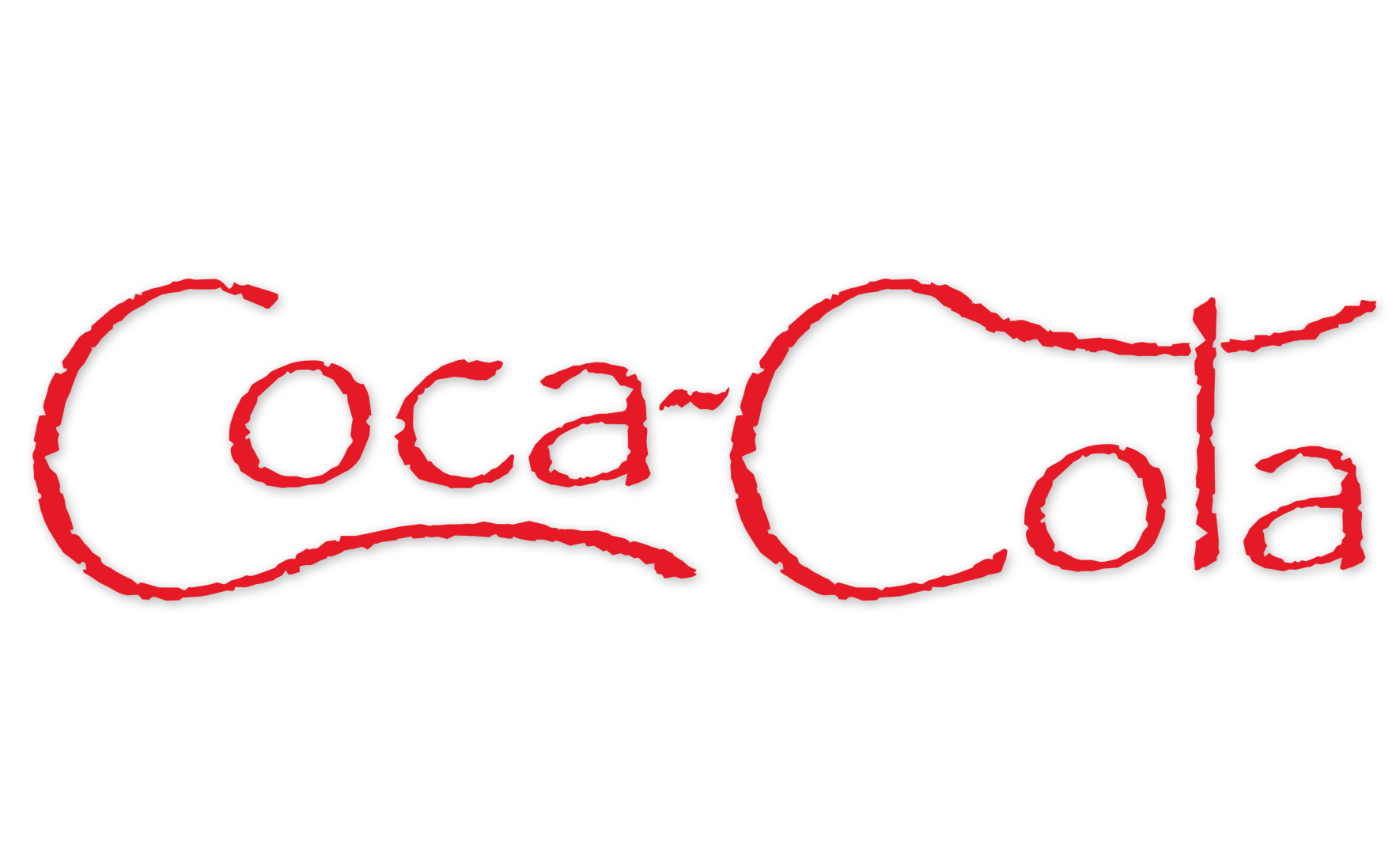 Modern Coca-Cola Logo - Famous Logos in Papyrus Font — Steve Lovelace