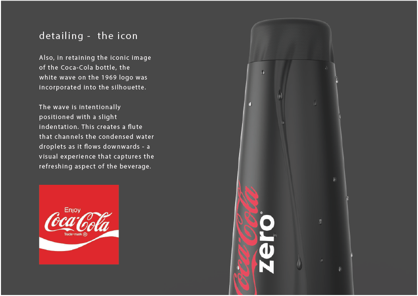 Modern Coca-Cola Logo - Kevin Chiam - Flux. The Modern Coke Bottle Concept.