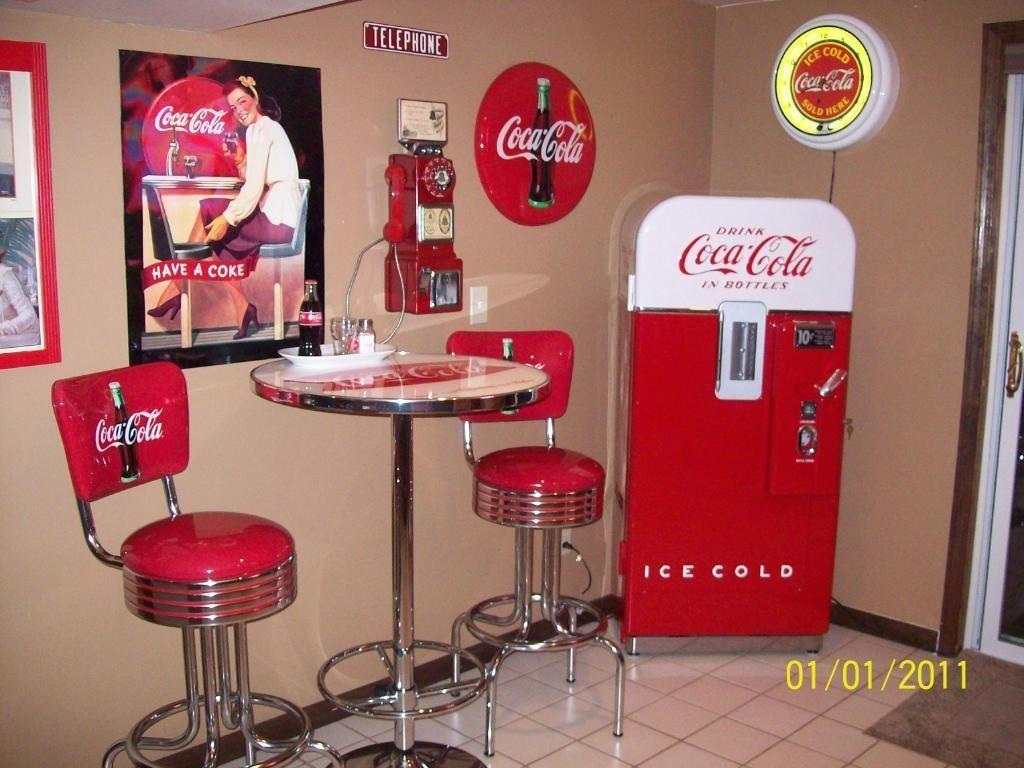 Modern Coca-Cola Logo - Coca Cola Kitchen Decor Vitro Coca Cola Logo Chrome Bar Stools Red ...