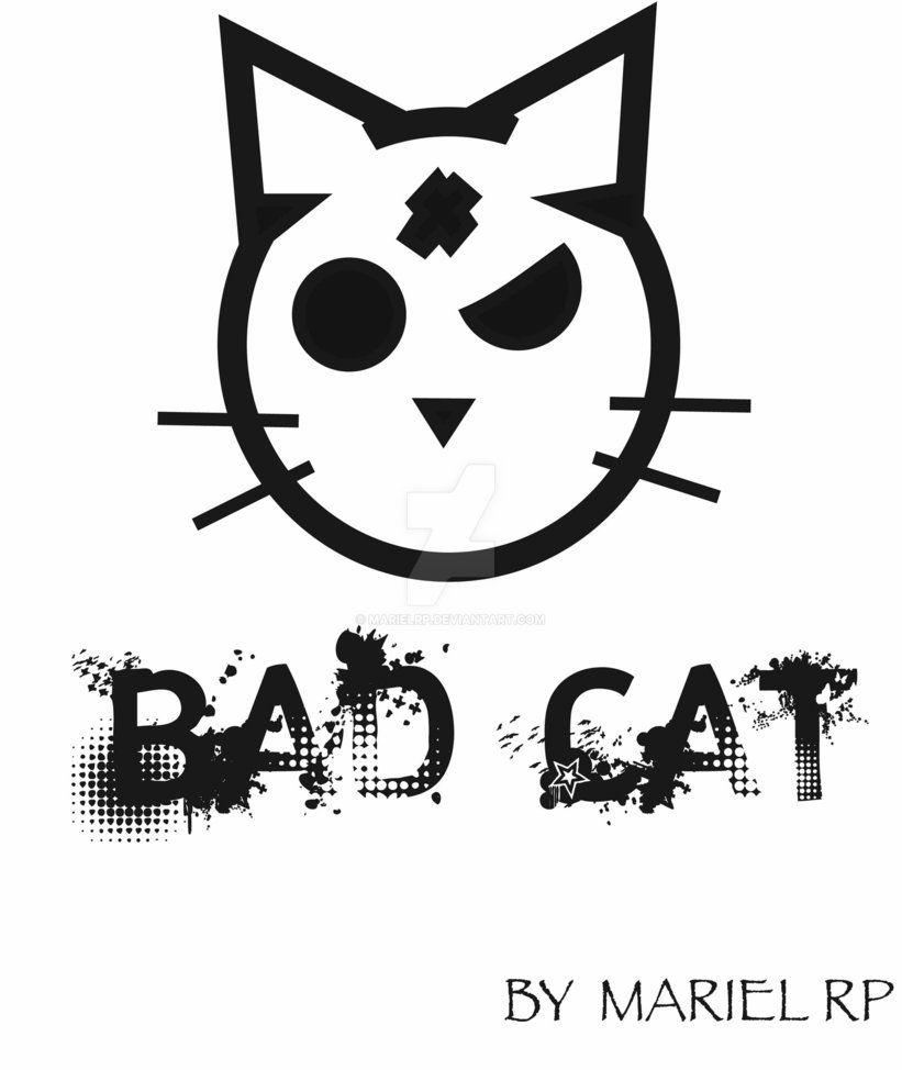 Bad Cat Logo - bad cat logo by marielrp on DeviantArt