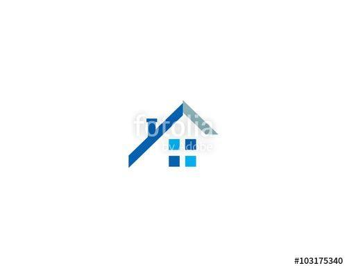 Roof Vector Logo - Roof House Vector Logo Stock Image And Royalty Free Vector Files