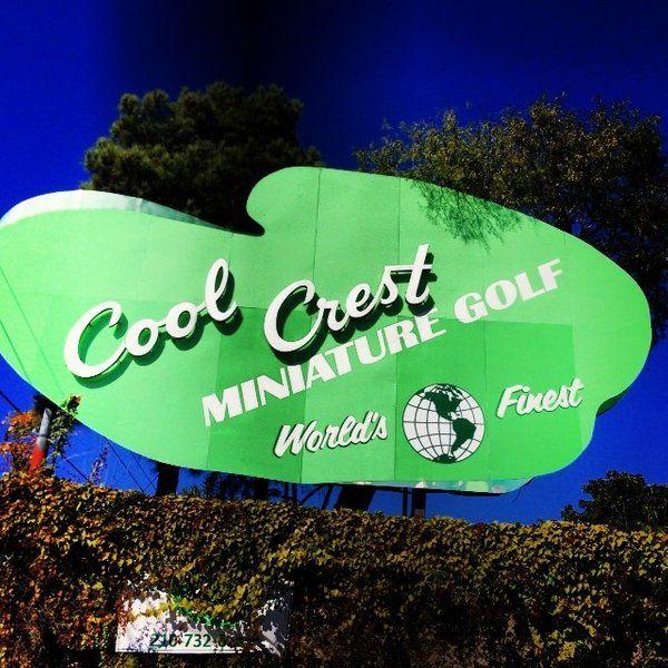 Cool Crest Logo - Cool Crest Miniature Golf - Golf Course in San Antonio
