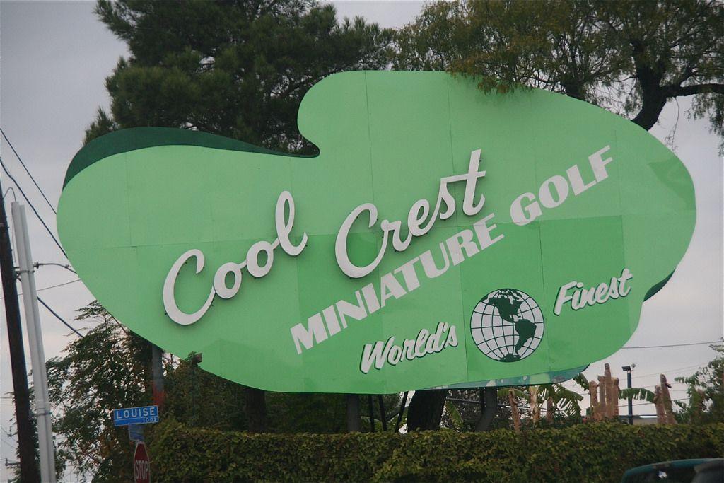 Cool Crest Logo - Cool Crest Miniature Golf. San Antonio, TX