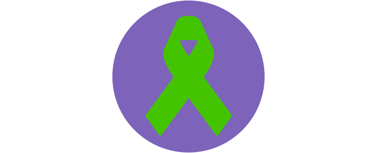 Purple and Green Circle Logo - Mental Health | Informing Families