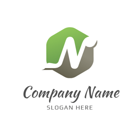 White N Logo - Free N Logo Designs. DesignEvo Logo Maker