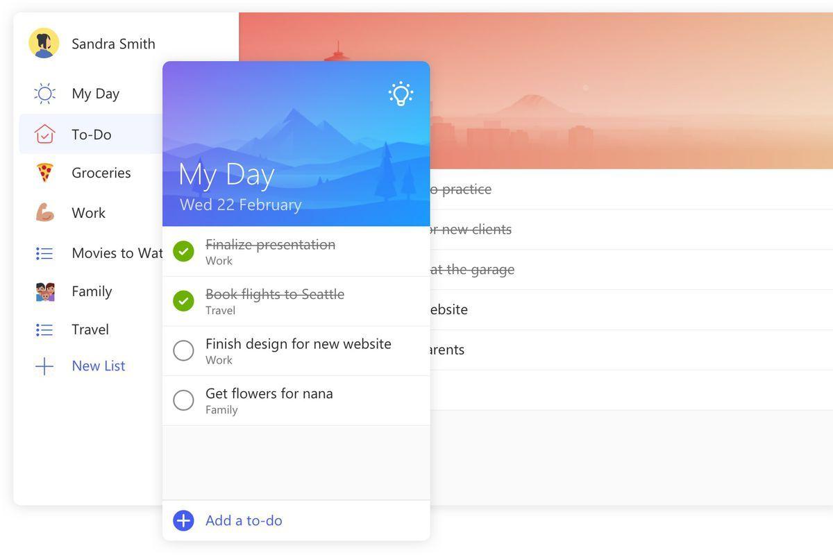 Wunderlist App Logo - Microsoft To-Do is a new app that replaces Wunderlist - The Verge