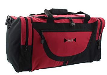 Black and Red Spear Logo - Spear sports bag ARROW XXL 56cm travel bag, in 3 colours (black/red ...