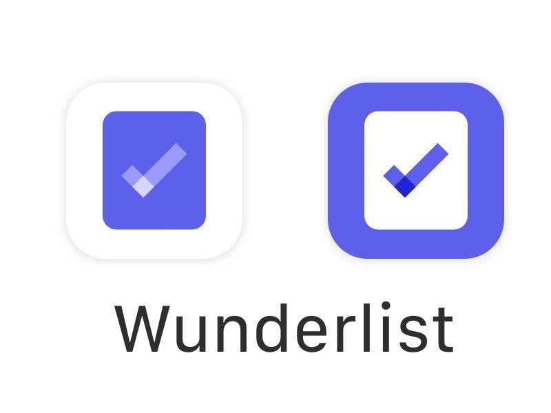 Wunderlist App Logo - Wunderlist App icon redesign by Satheesh Kumar ✍ | Dribbble | Dribbble