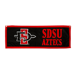 Black and Red Spear Logo - shopaztecs - SD Spear Banner