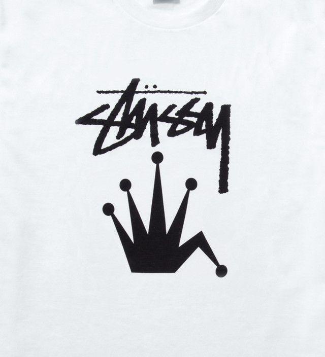 Stussy Crown Logo - Stussy Stock Crown T Shirt